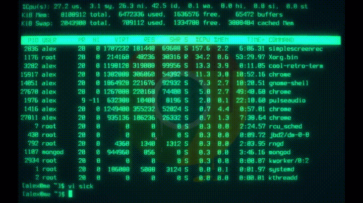 Erin Johnson, Web Sharing Screen Test, 1984