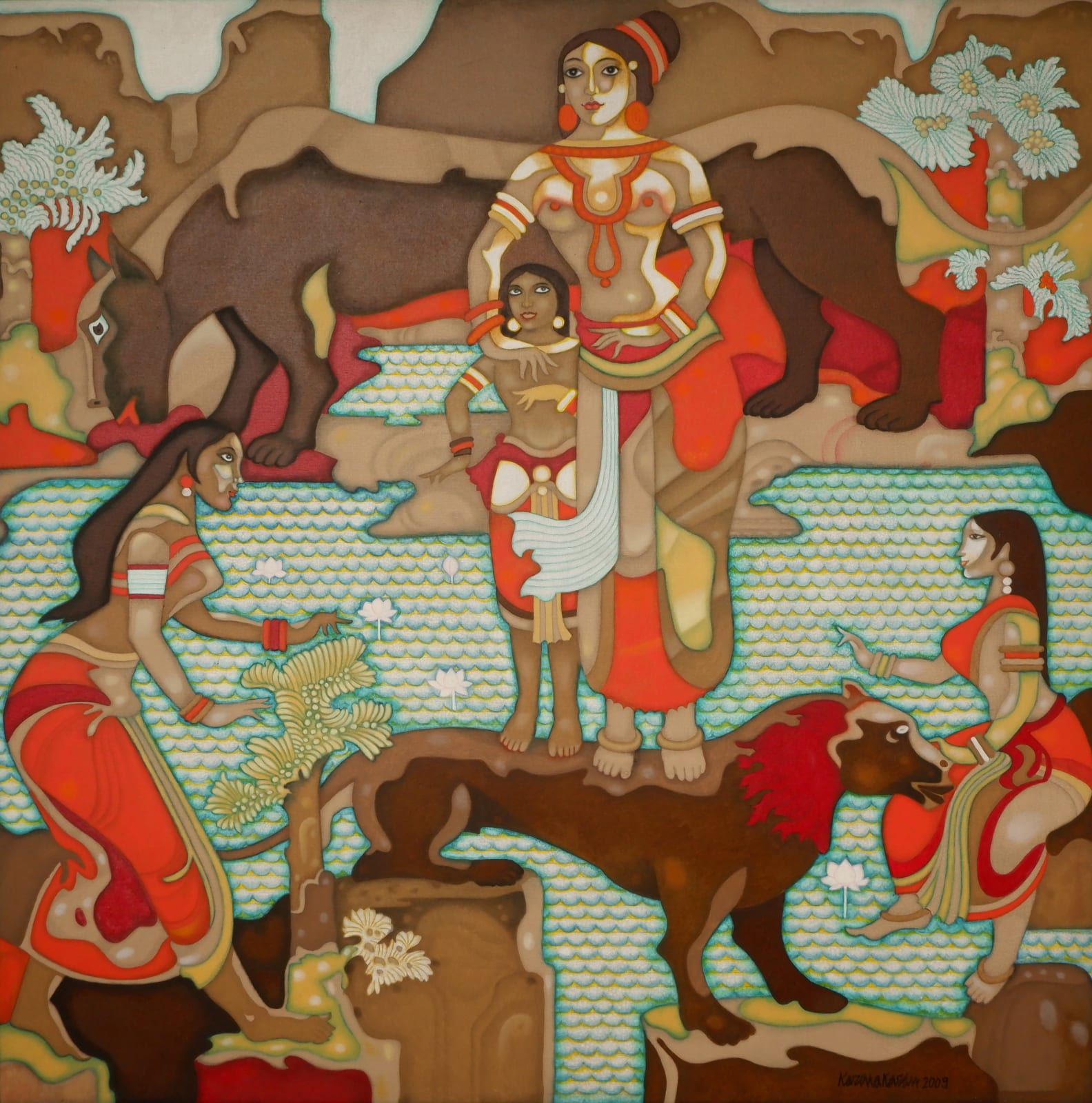 C.N Karunakaran, The Wild and Nature, 2009