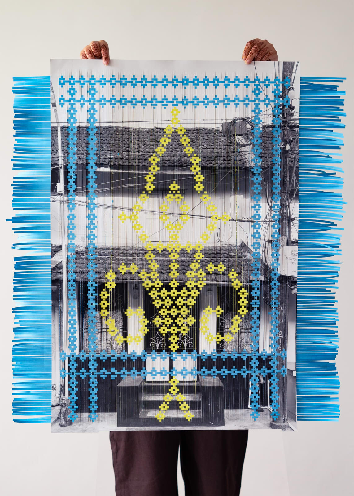 Tulika Shrivastava, Grille Pattern 7, 2025