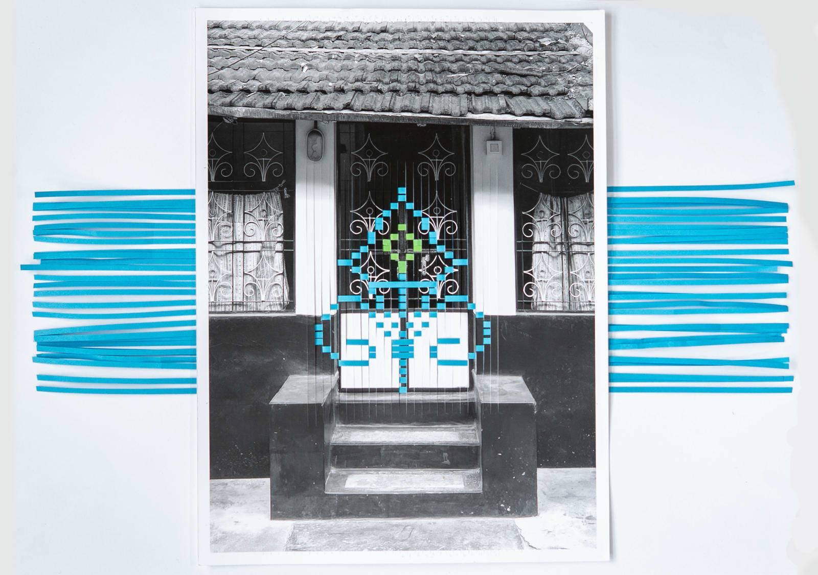 Tulika Shrivastava, Grille Pattern 4, 2025