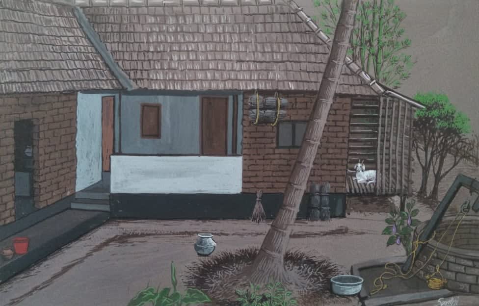 Santhi EN, Village Memories, 2022