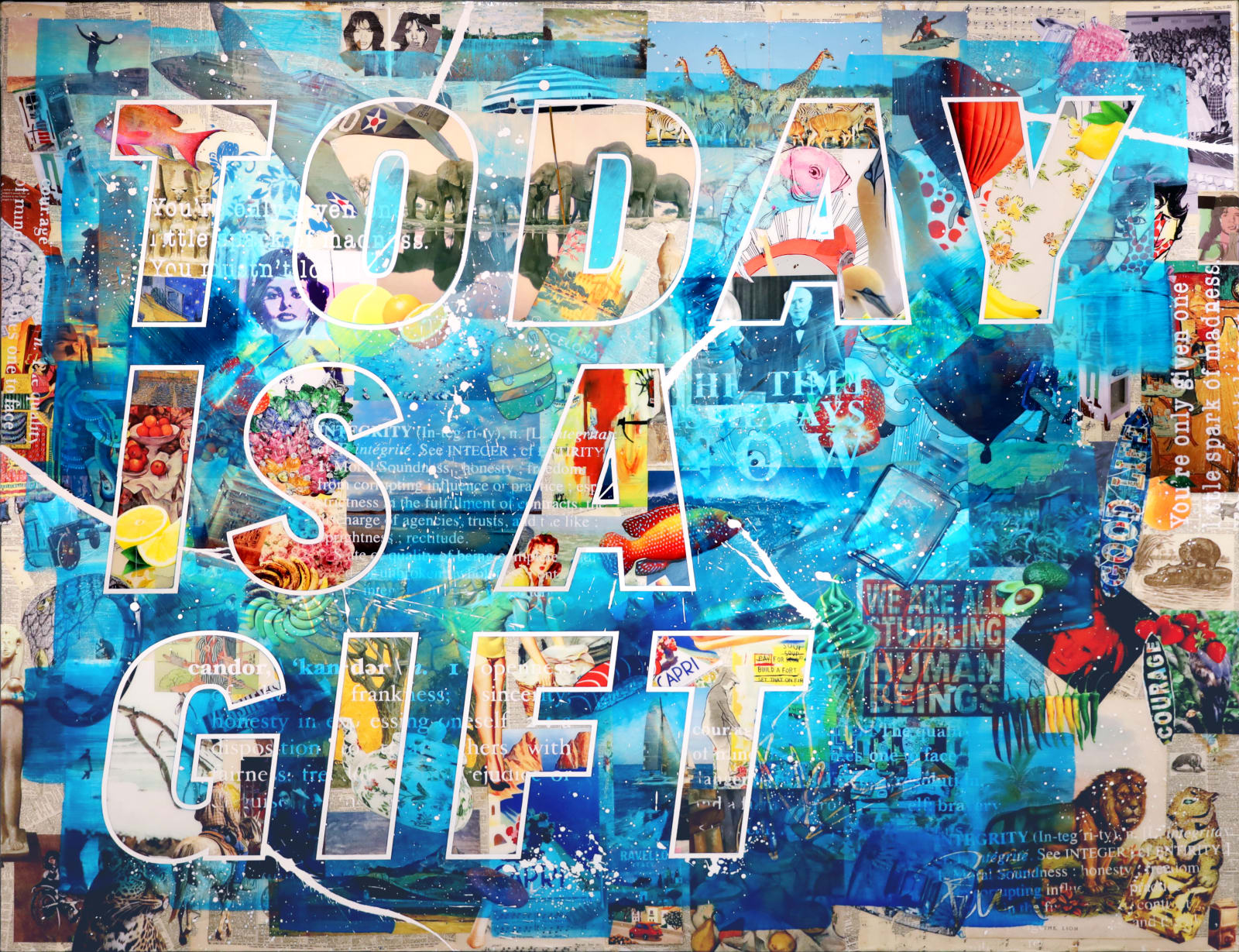 Peter Tunney, Today is a Gift, 2025