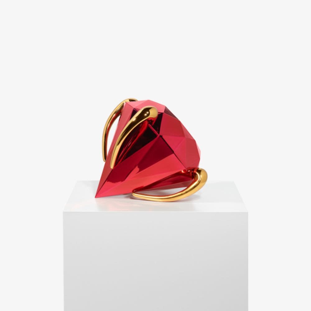 Jeff Koons, 'Diamond' (Red), 2020