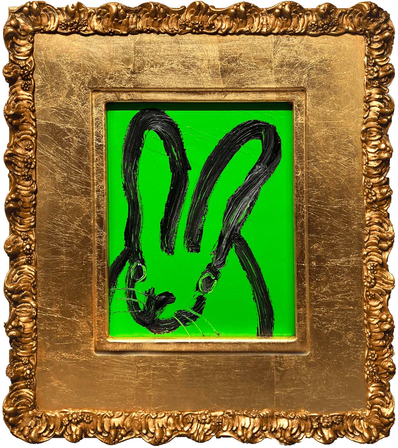 Hunt Slonem, 'Green Heaven', 2025