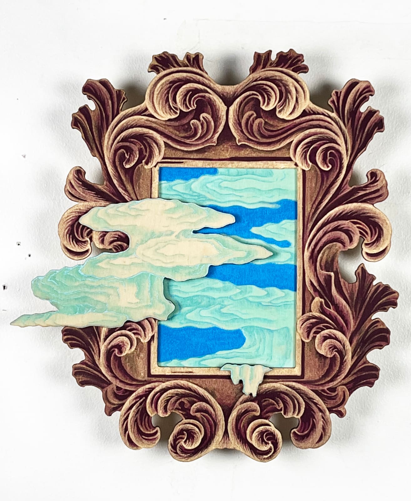 Seongmin AHN, Cloudwater Italian frame 01, 2024
