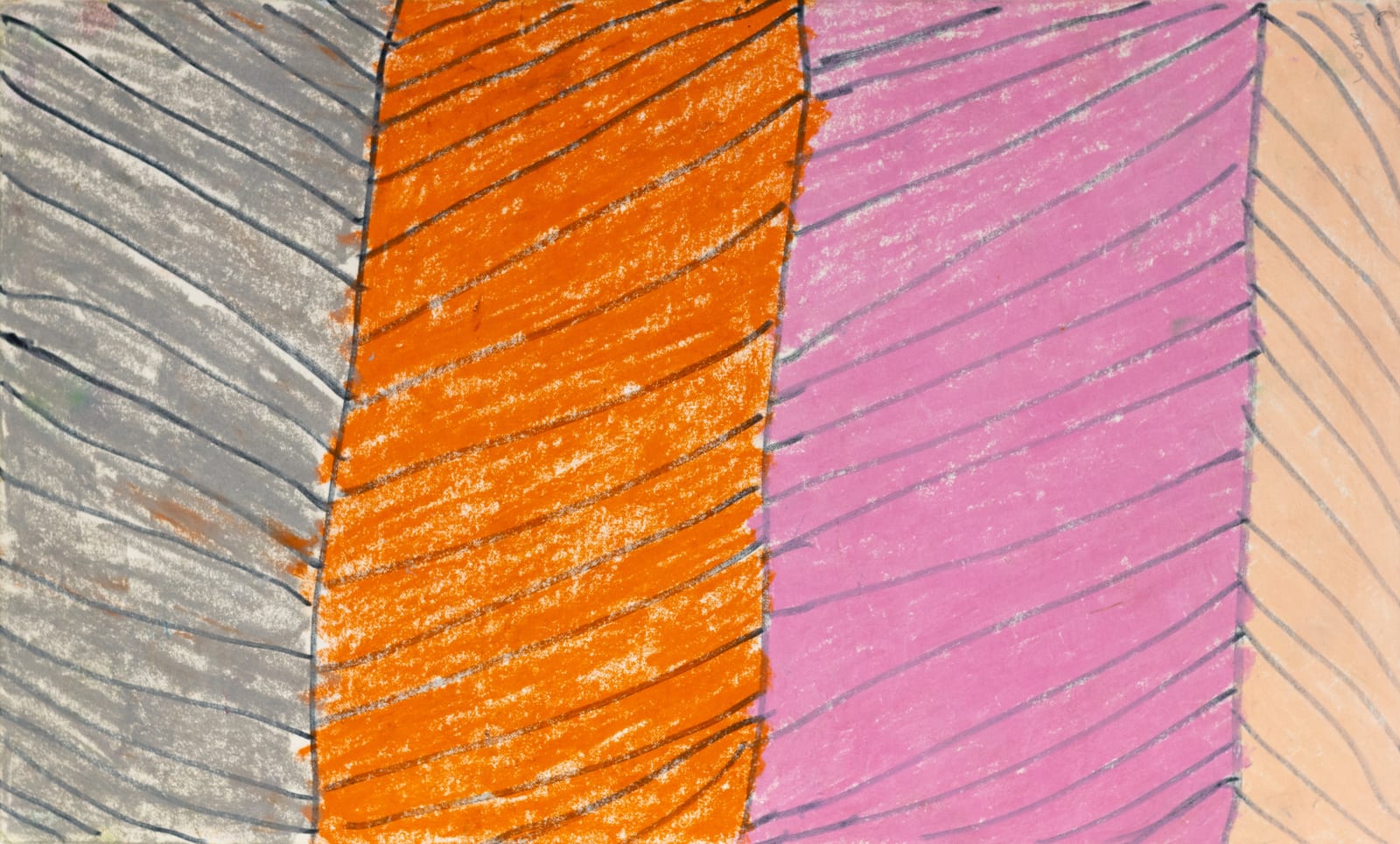 Veronica 'Ronnie' Cuculich, Grey, Orange, Pink , 2008