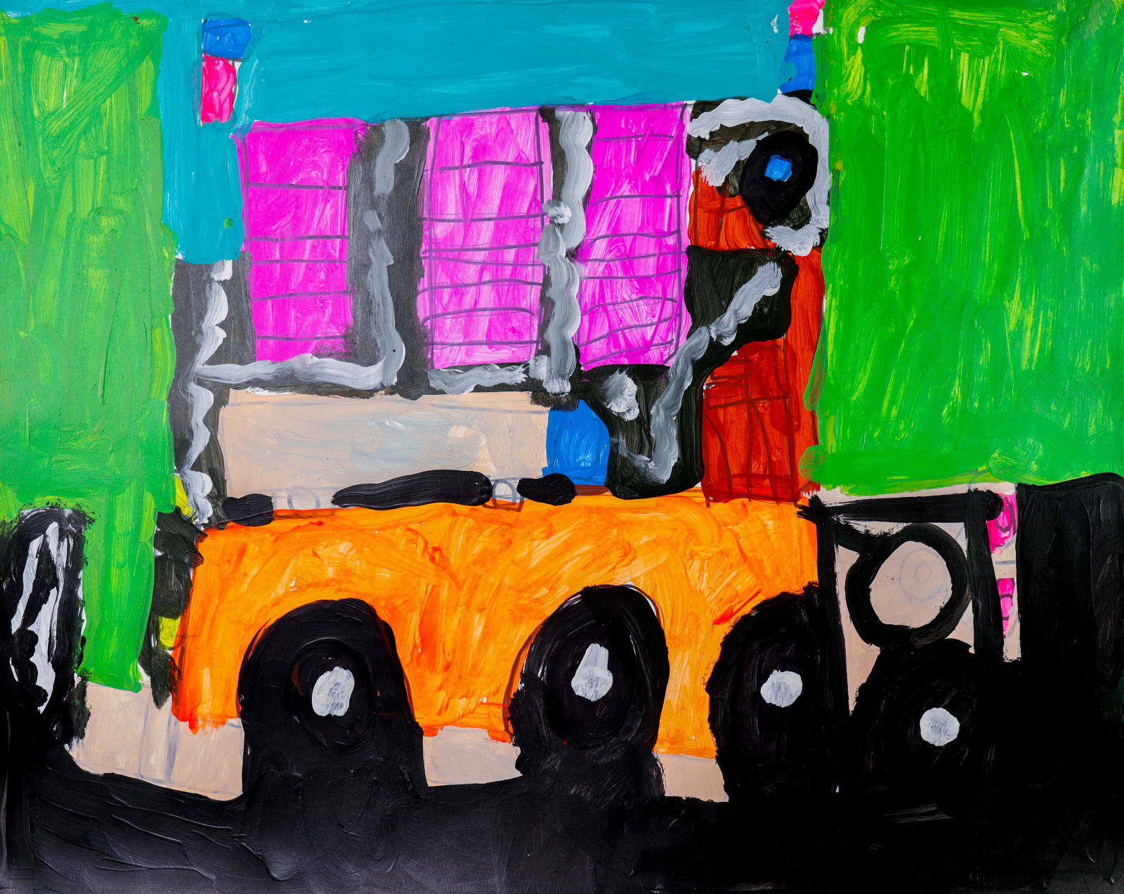 Jean Wilson, I Fall off the Bus , 2023