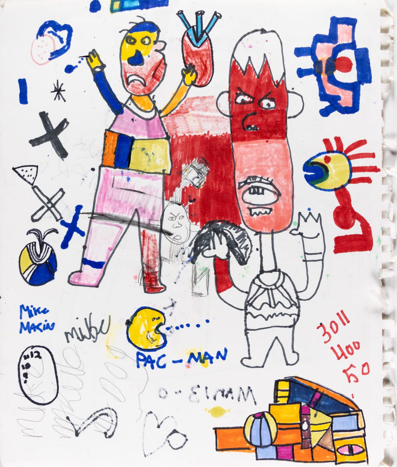 Mike Marino, Untitled Sketchbook page, n.d.