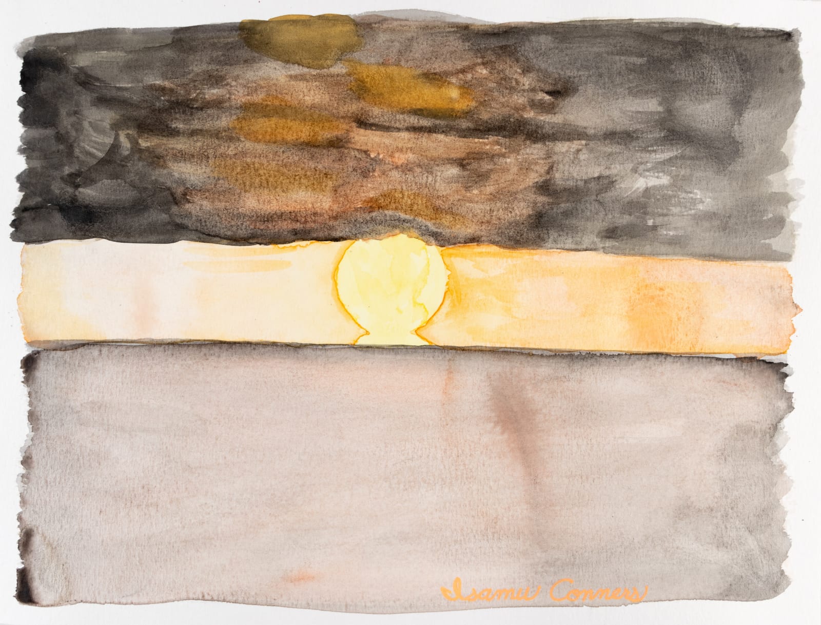 Isamu Guy Conners, Ocean Sunset, 2020