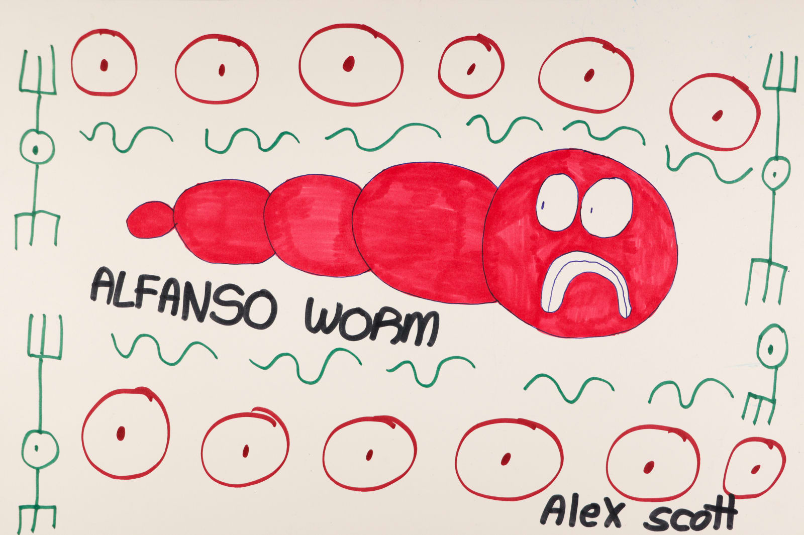 Alex Scott, Alfanso Worm, n.d.
