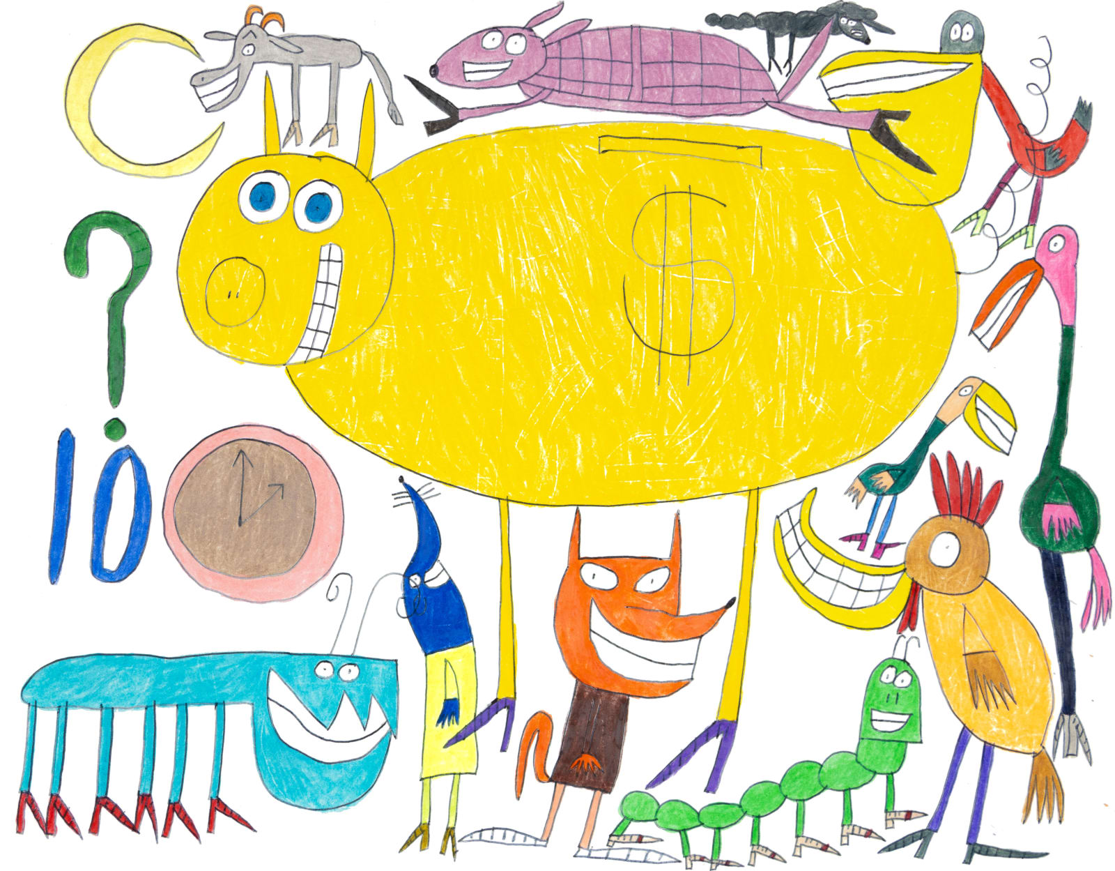 Alex Scott, Piggy Bank and The Critters, 2023