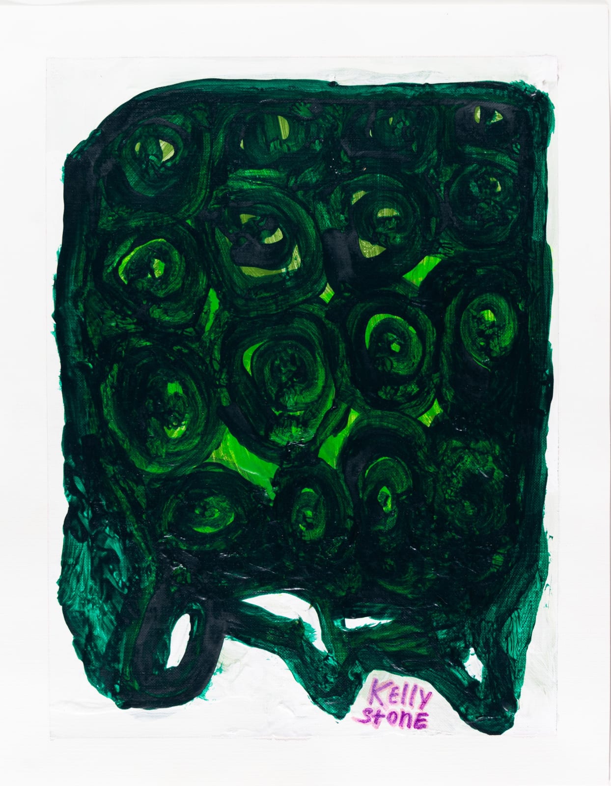 Kelly Stone, Green, 2021