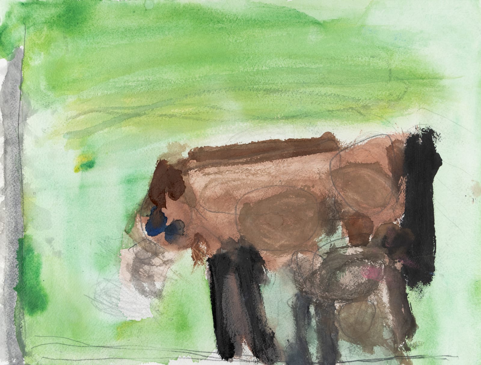 Brian Reed, Two Horses, 2018