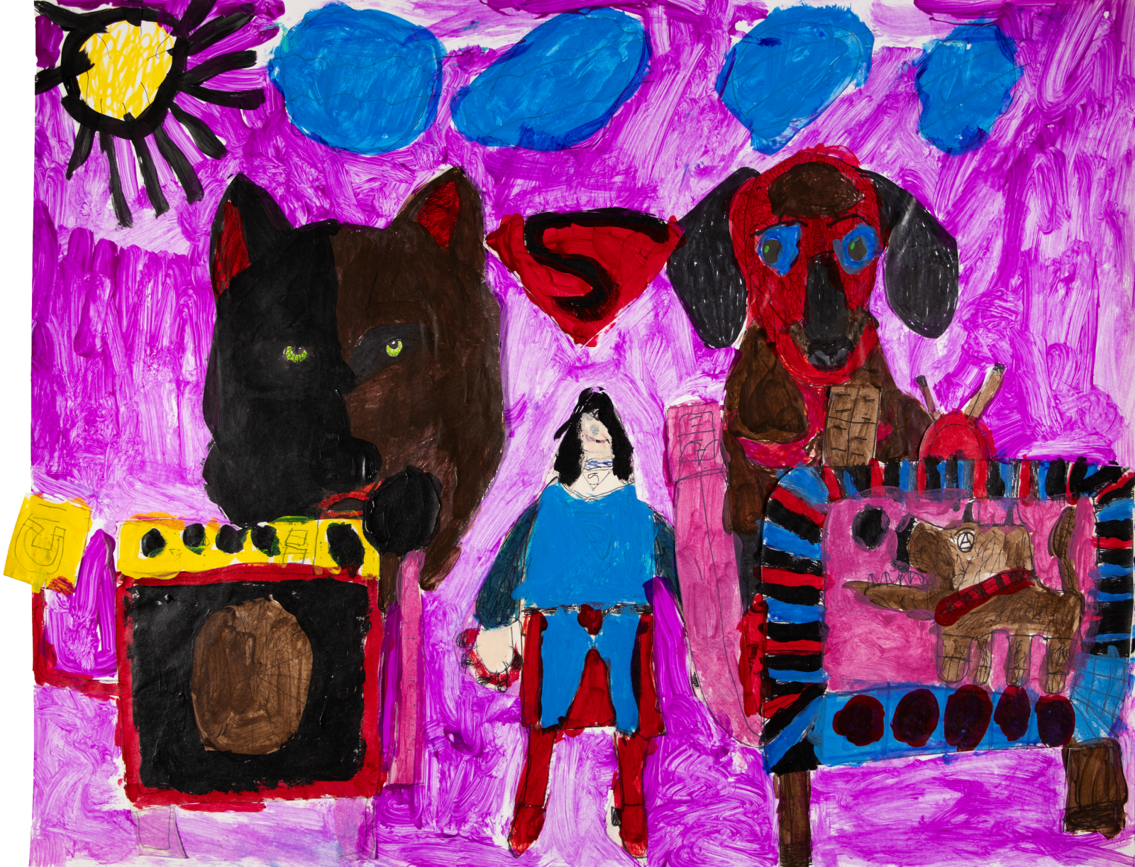 Jean Wilson, Super Woman over the Wolf, 2023