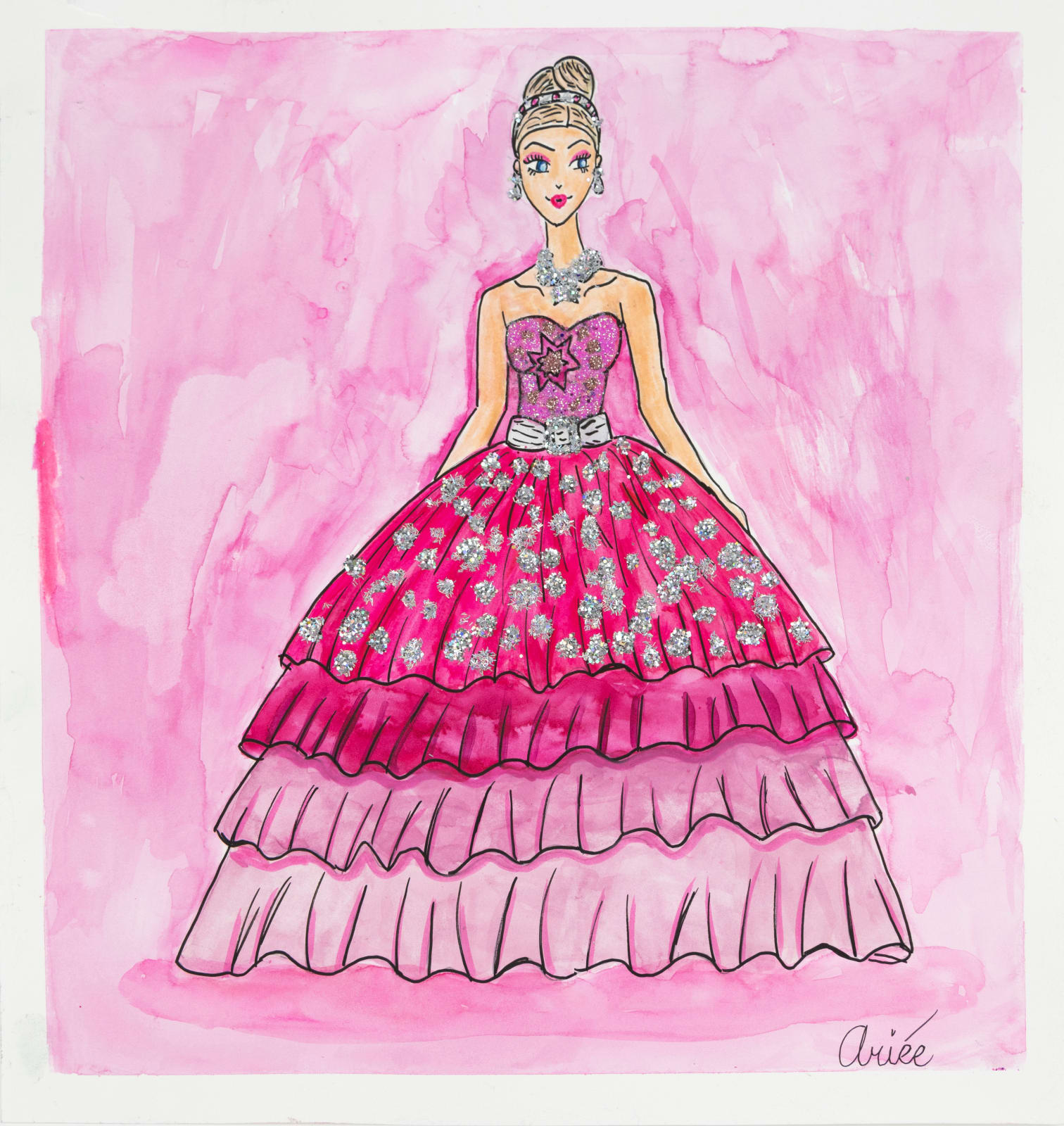 Ariée, Barbie dressed in Ariée, 2024