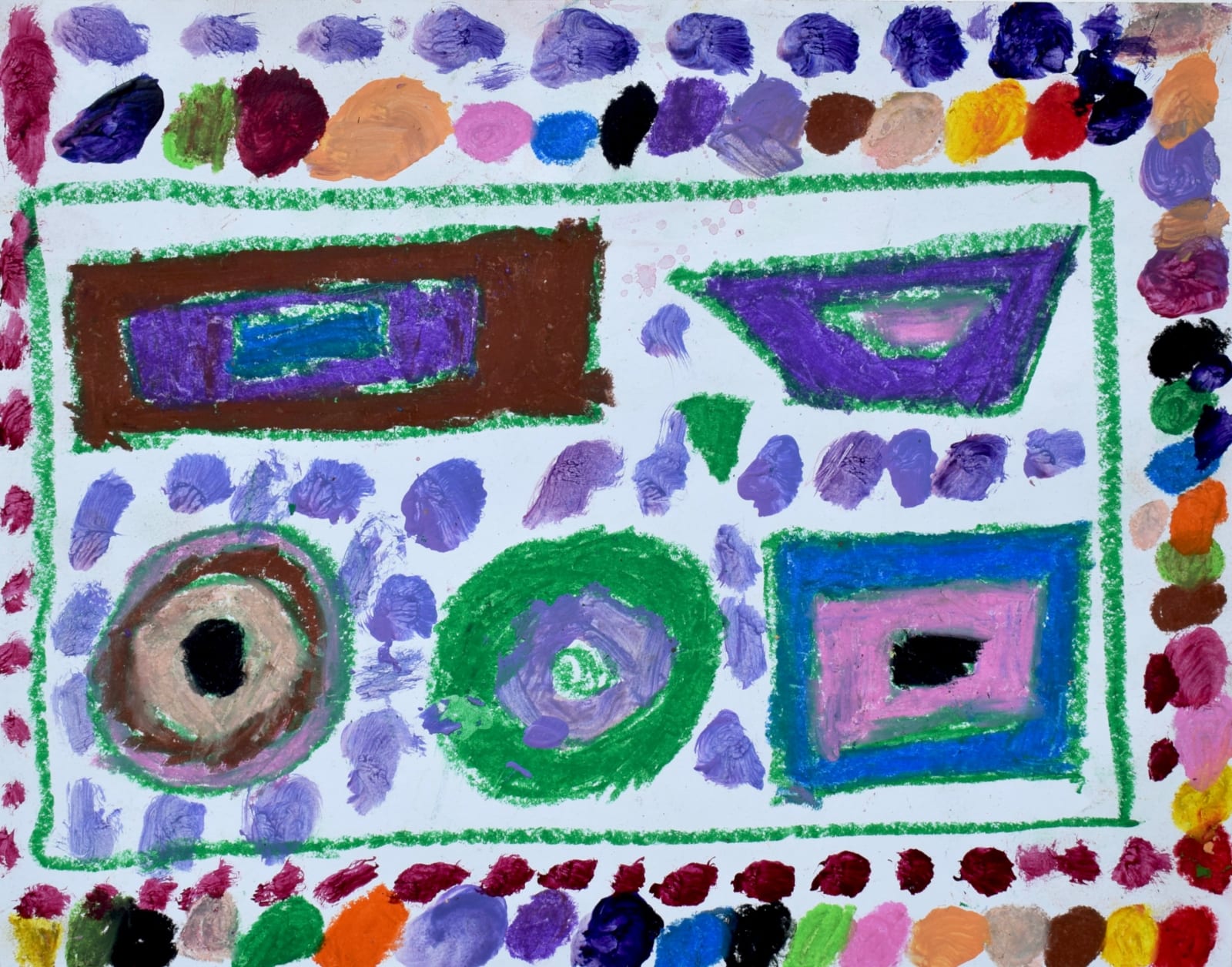 Marcus Imani Kennedy, Shapes Inside Shapes , 2021