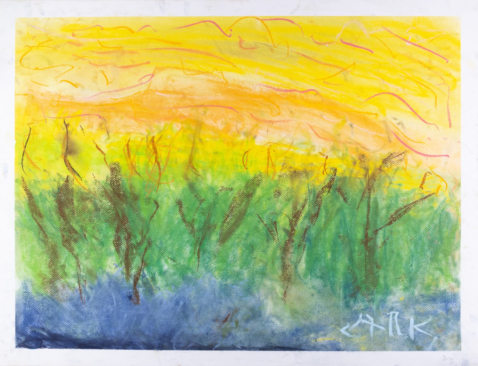 Chris Viau, Sunrise over Camp, 2023