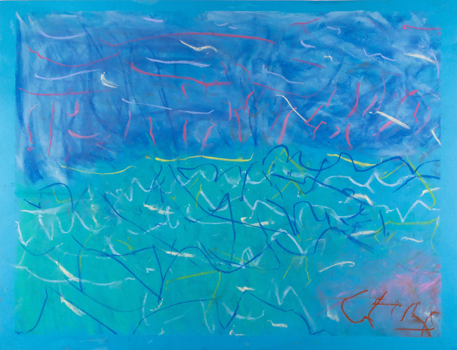 Chris Viau, Storm on the Ocean, 2023