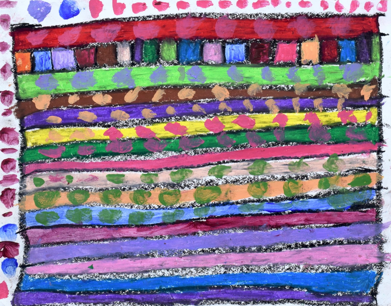 Marcus Imani Kennedy, Art Design Rainbow, 2021