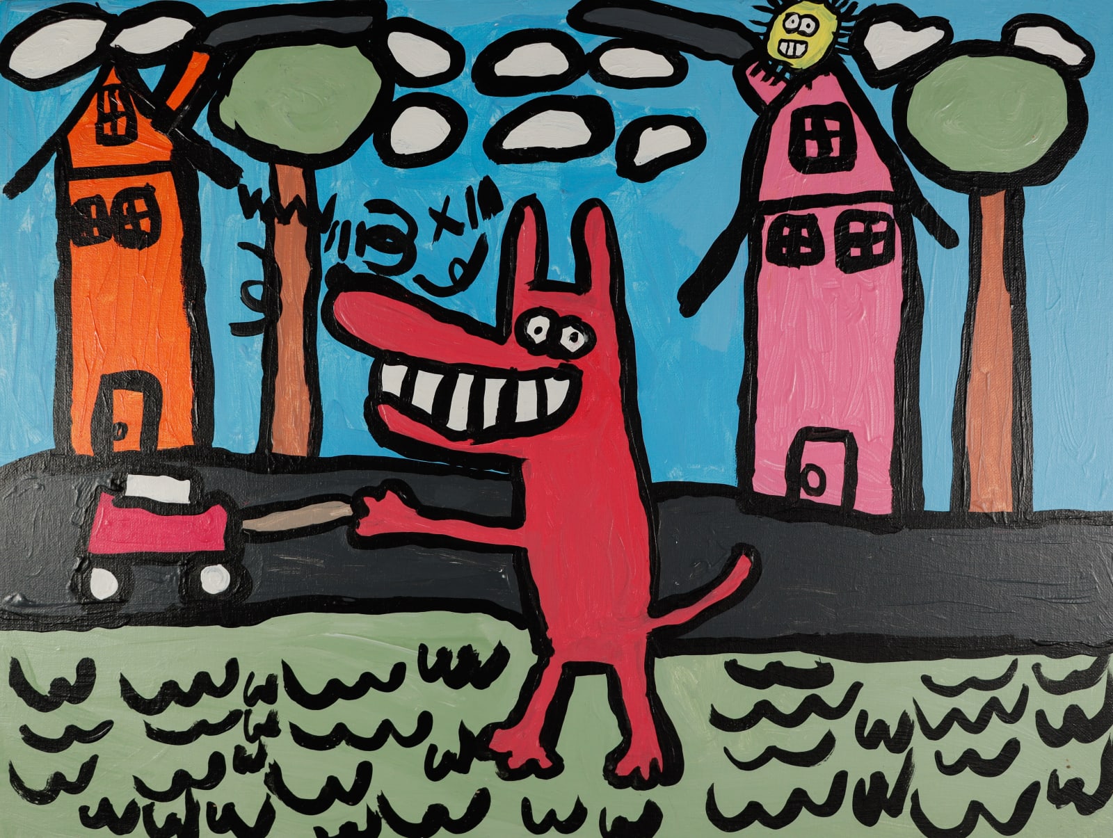 Alex Scott, Dog and the Wagon, 2018