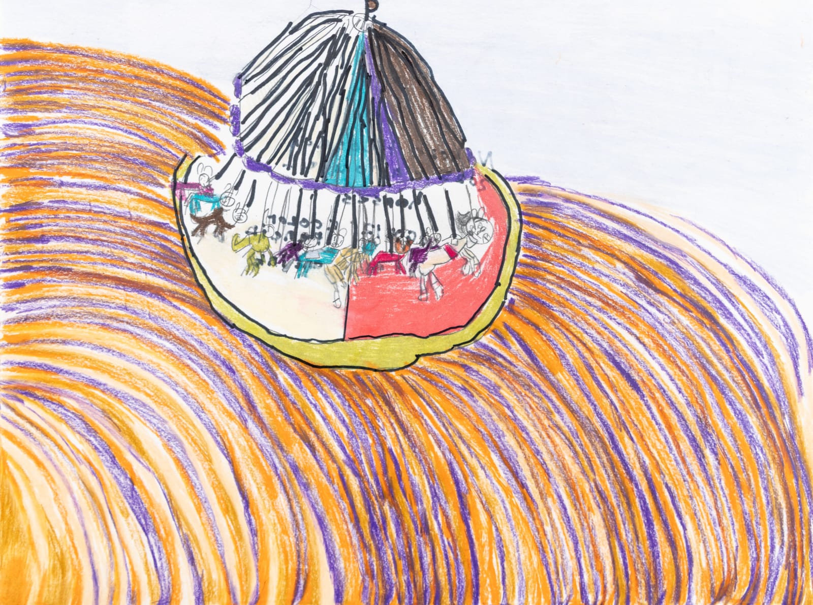 Nik Heusman, Carousel Horses, 2025