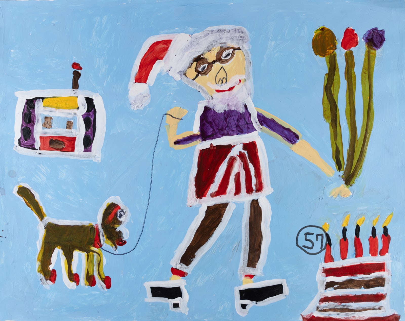 Jean Wilson, Santa Claus Beard, 2014