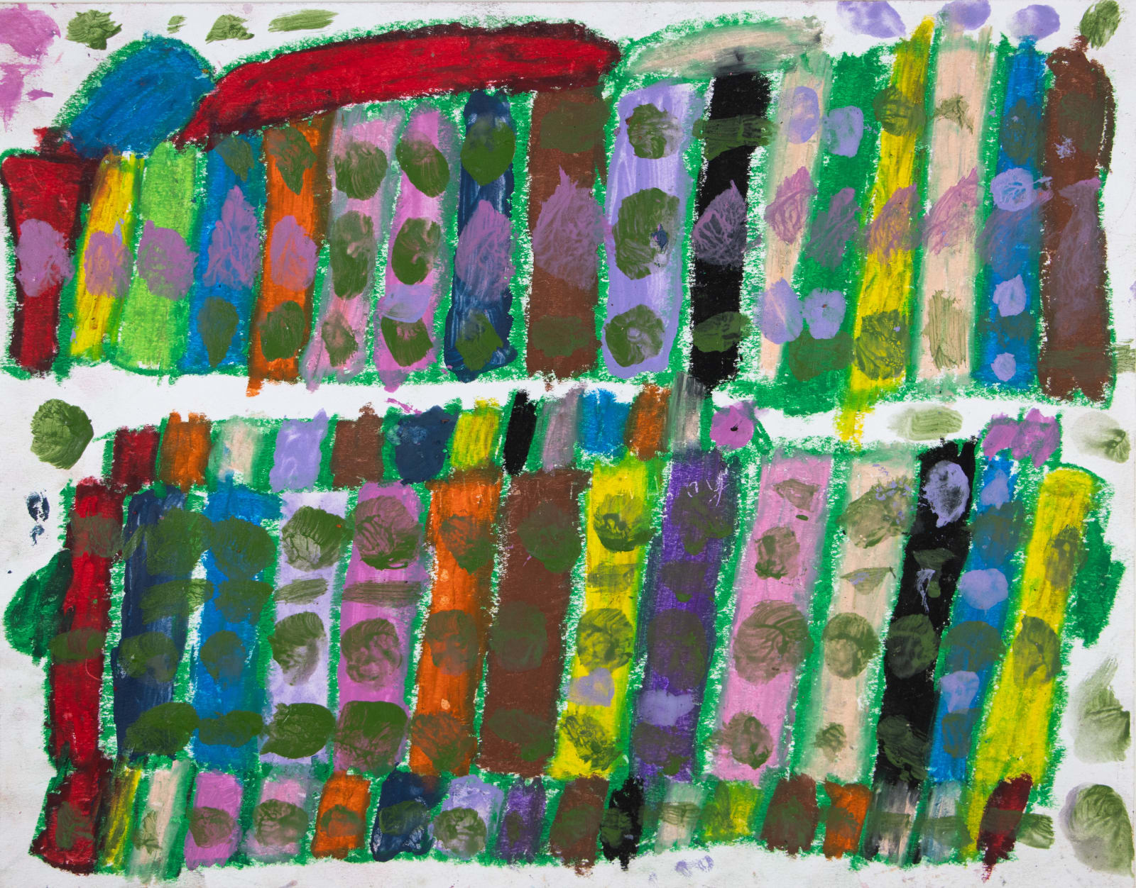 Marcus Imani Kennedy, Rectangle Art Pattern and Art Design, 2021