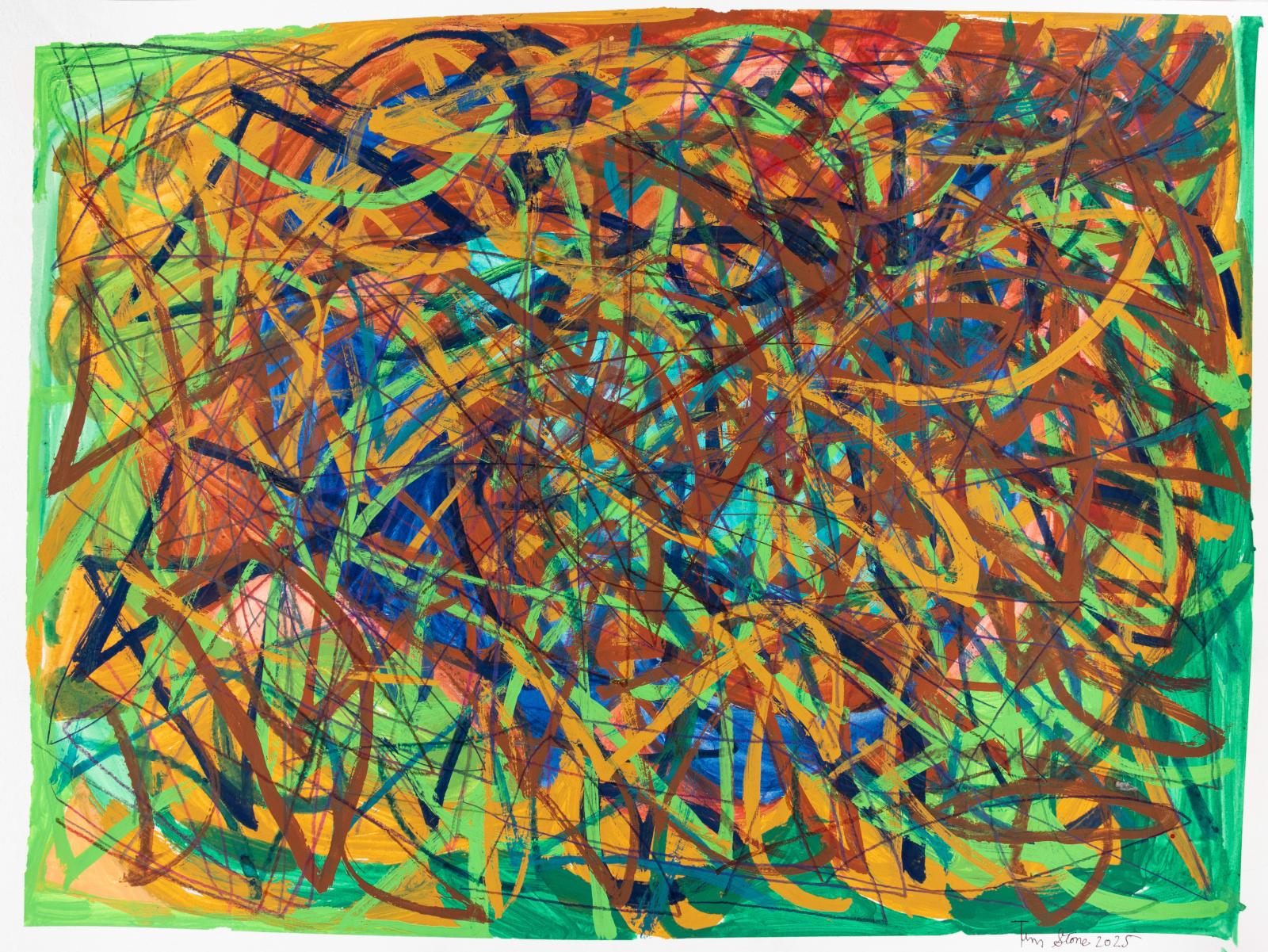 Tim Stone, At the St. Patrick's Day Party, 2025