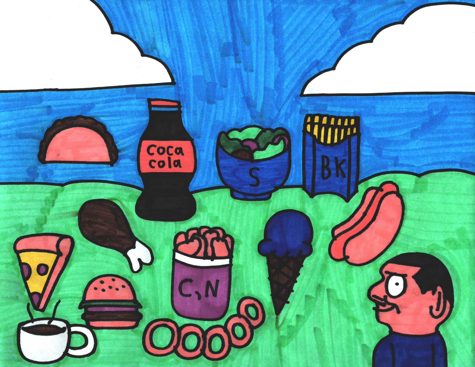 Noel Herrera, Foods Outside, 2023