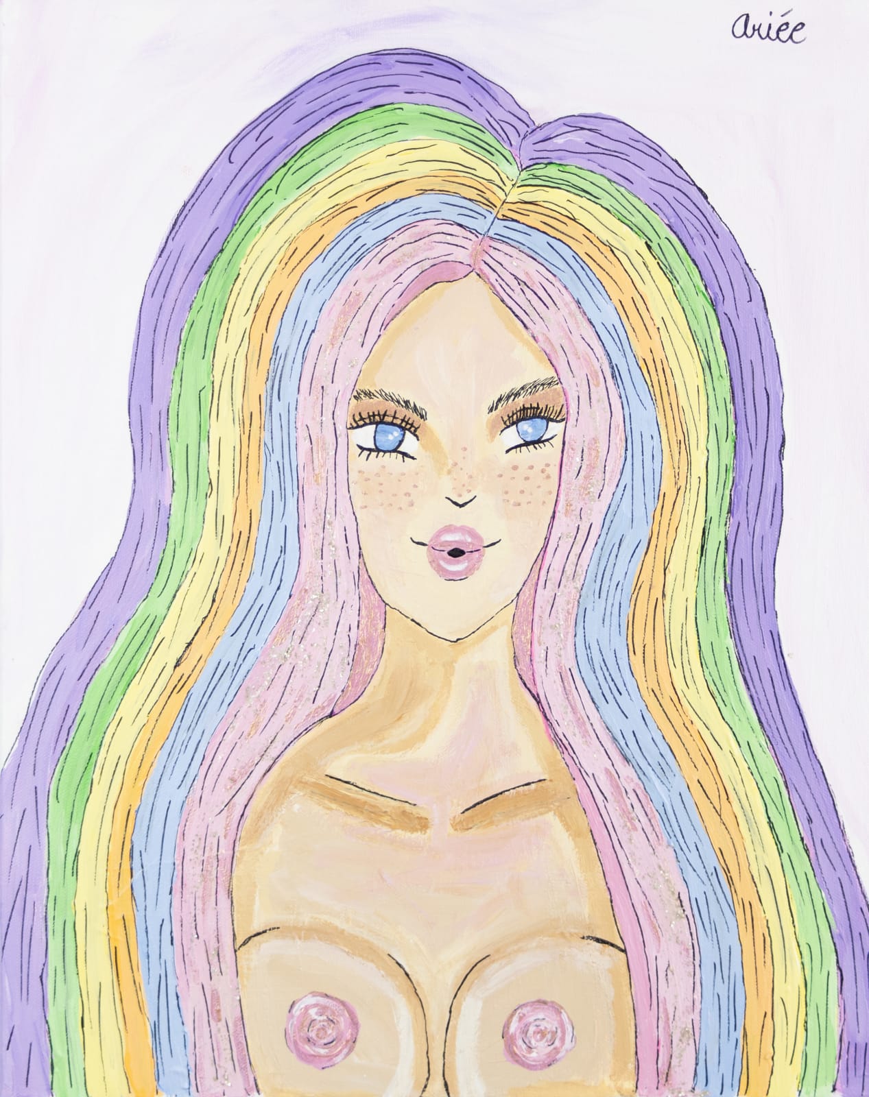 Ariée, Pastel Rainbow Queen, 2024