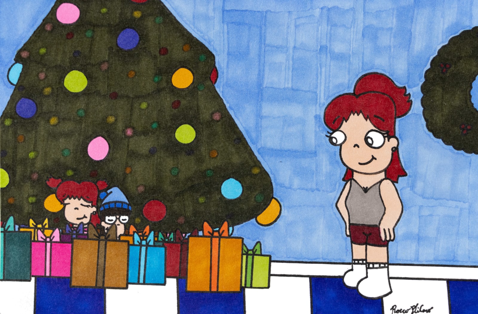 Rocco DiCaro, Sleeping Under the Christmas Tree, 2024