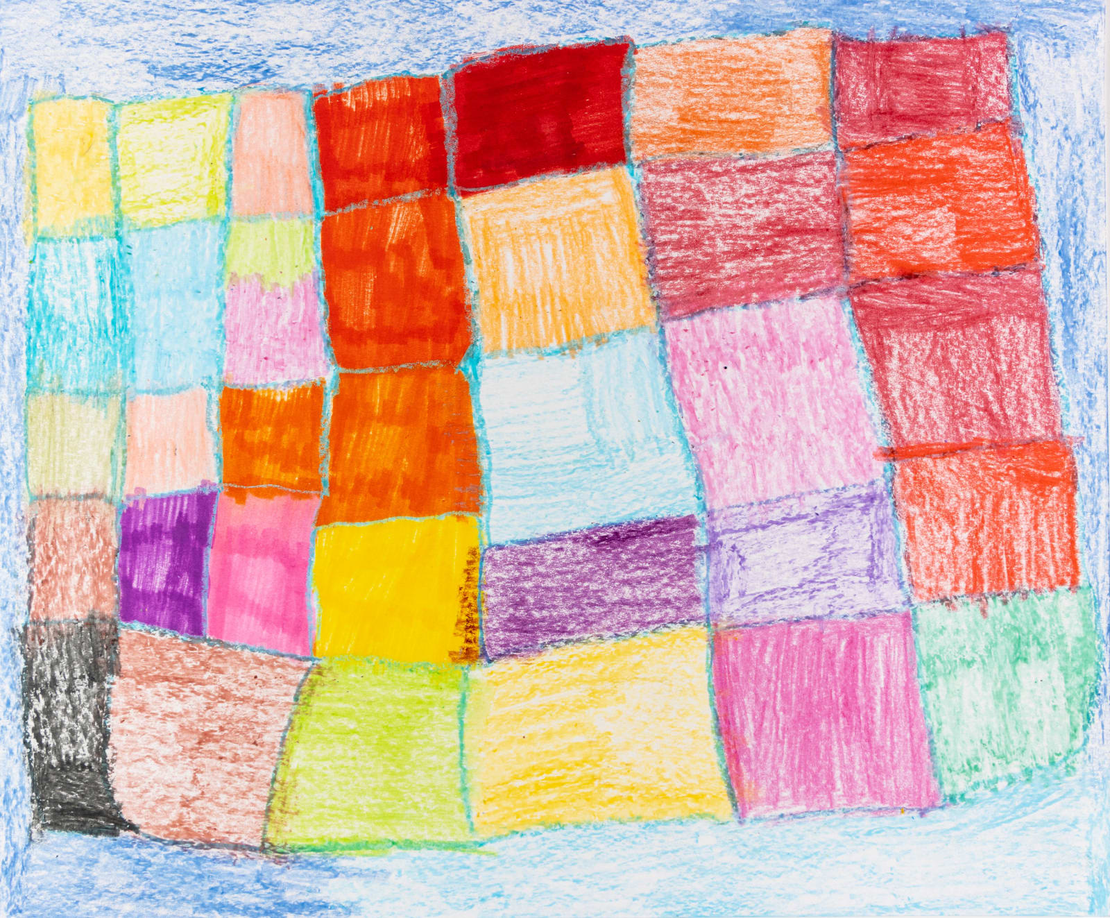 Kelly Stone, Different Colored Sqaures, 2019