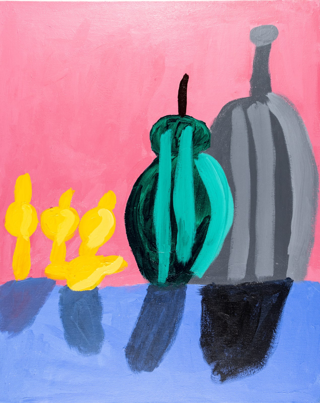 Alex Scott, Bottle Pear & Lemons, 2024