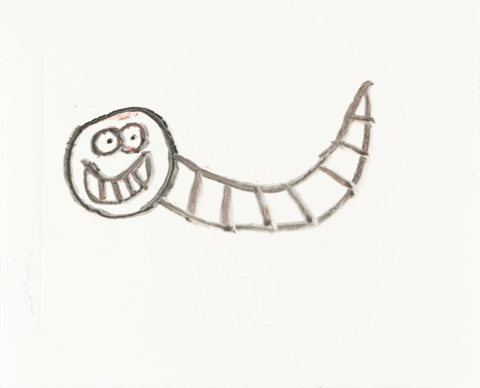 Alex Scott, Untitled (Worm), 2024
