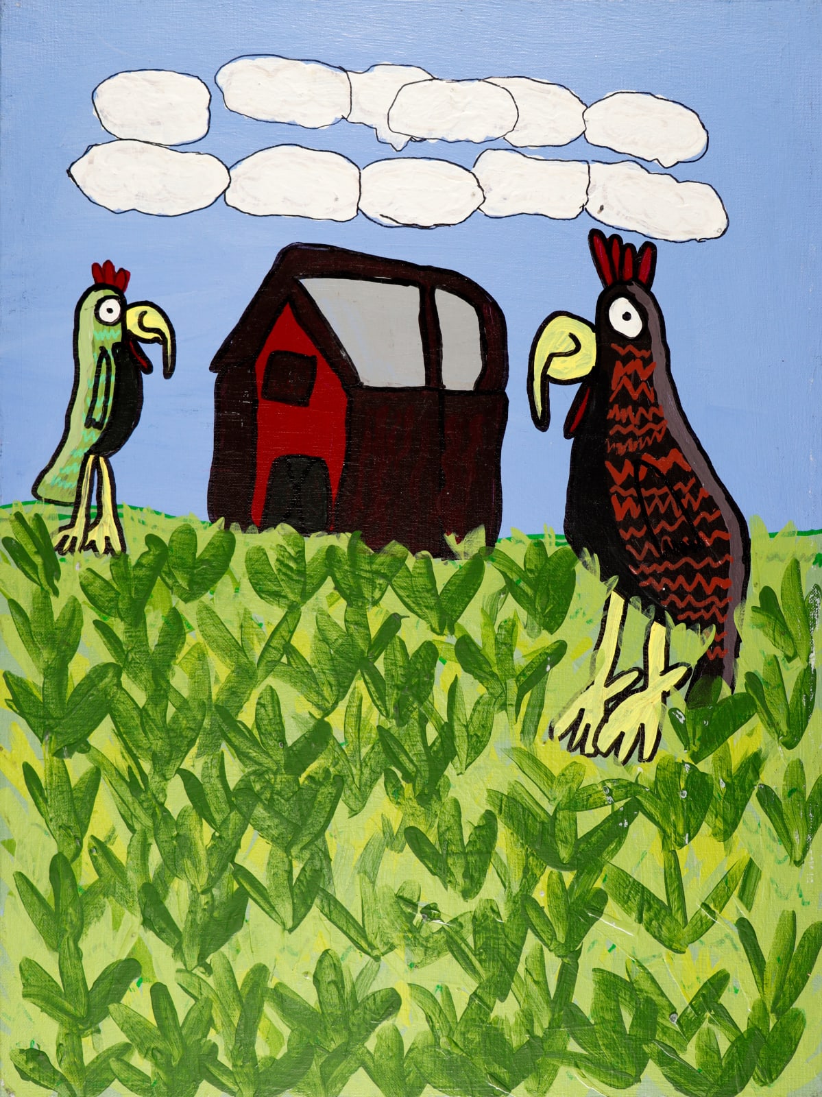 Alex Scott, The Two Chickens, 2016