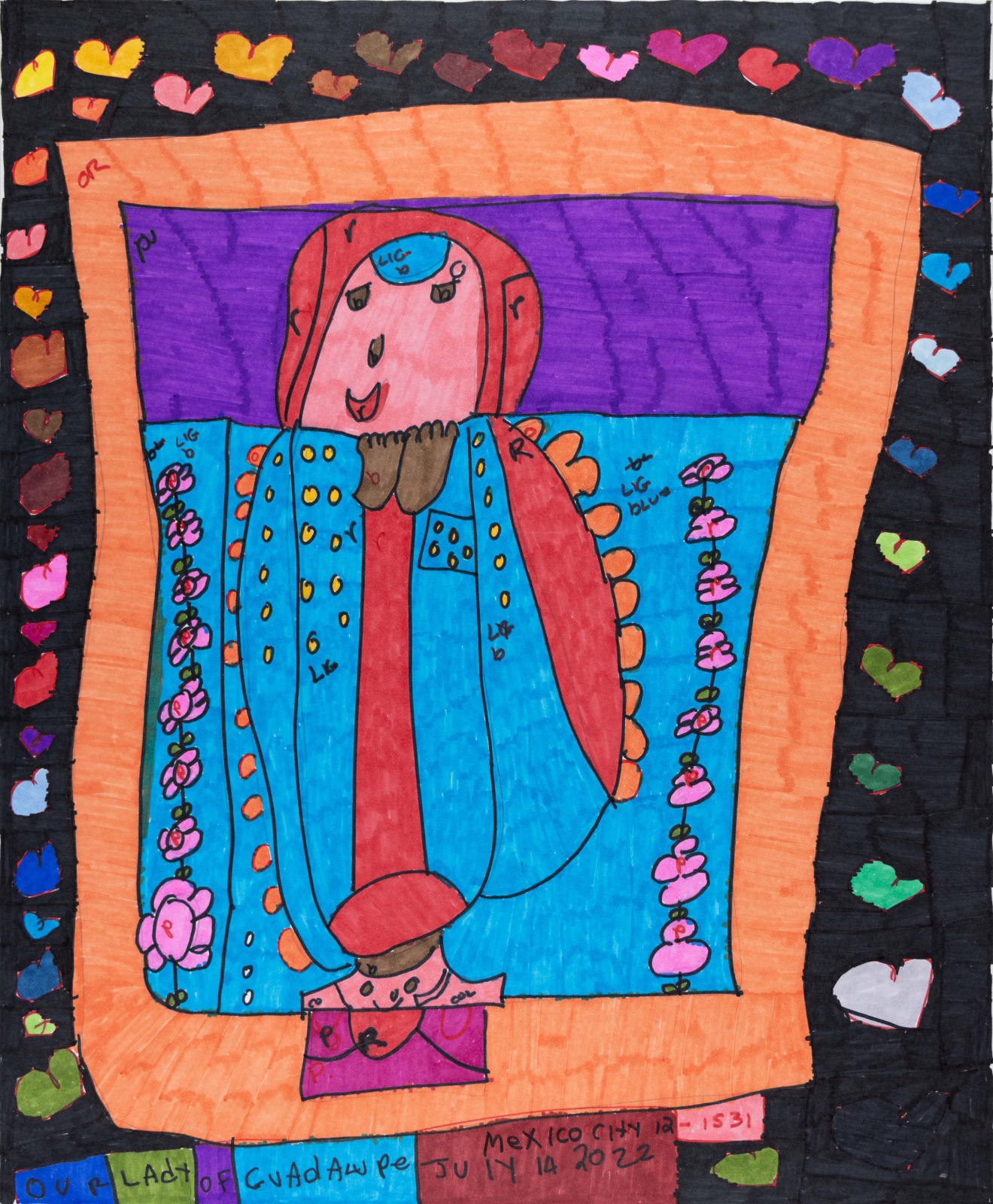 Maria Vanik, Our Lady of Guadalupe Mexico City 1531, 2022
