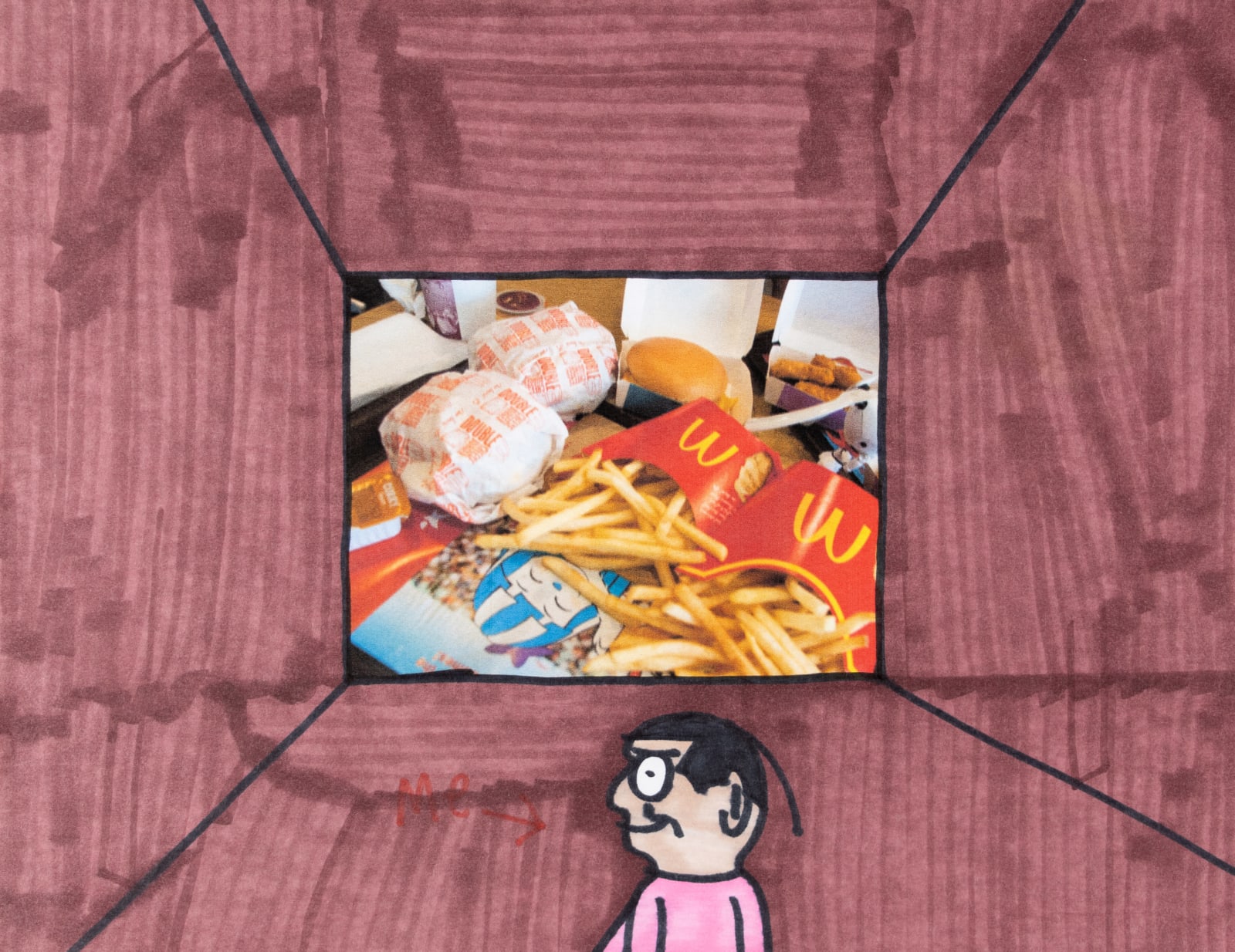 Noel Herrera, Burgers and Fries, 2022
