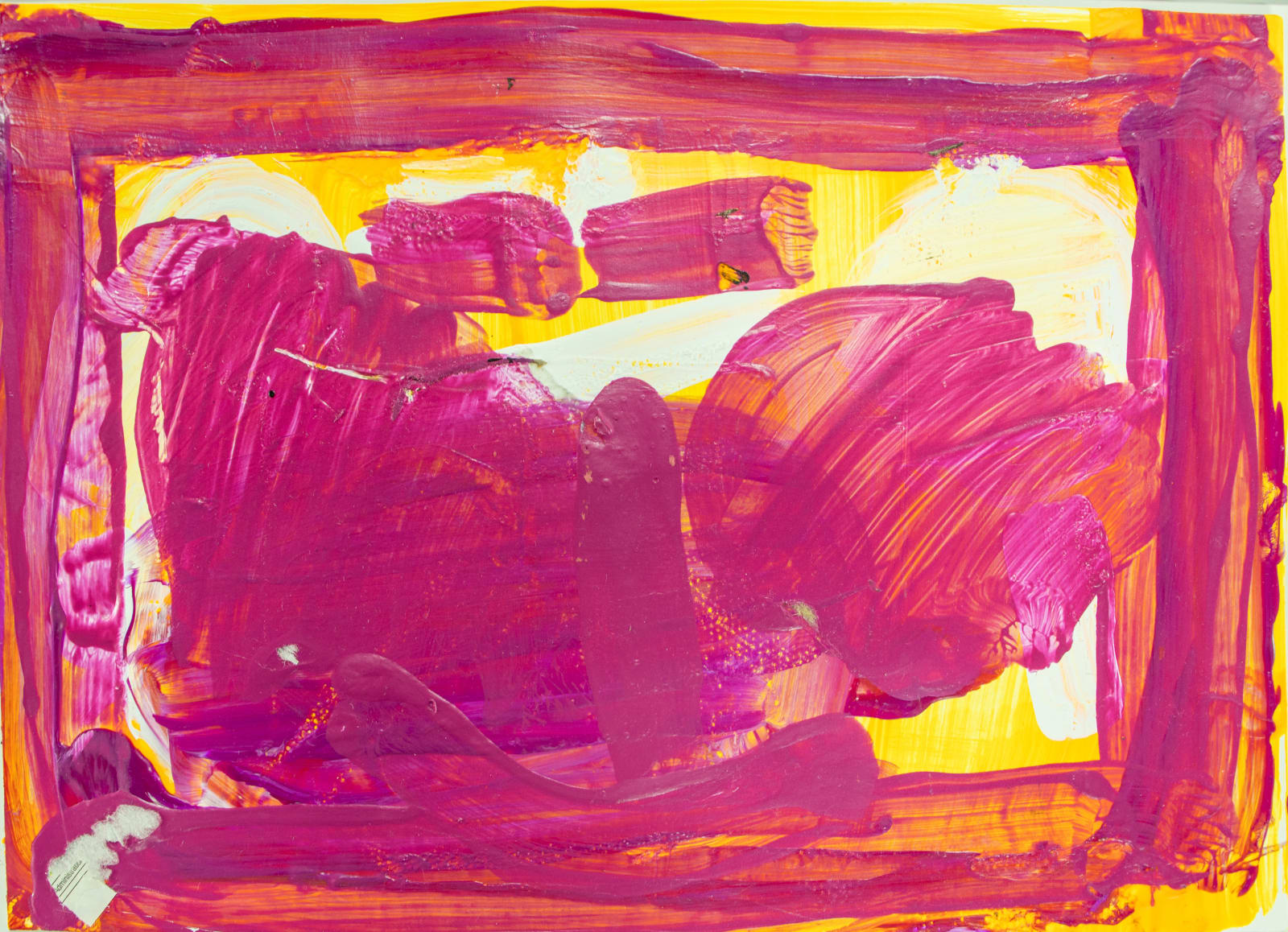 Casey Chrzan, Purple Face, 2024