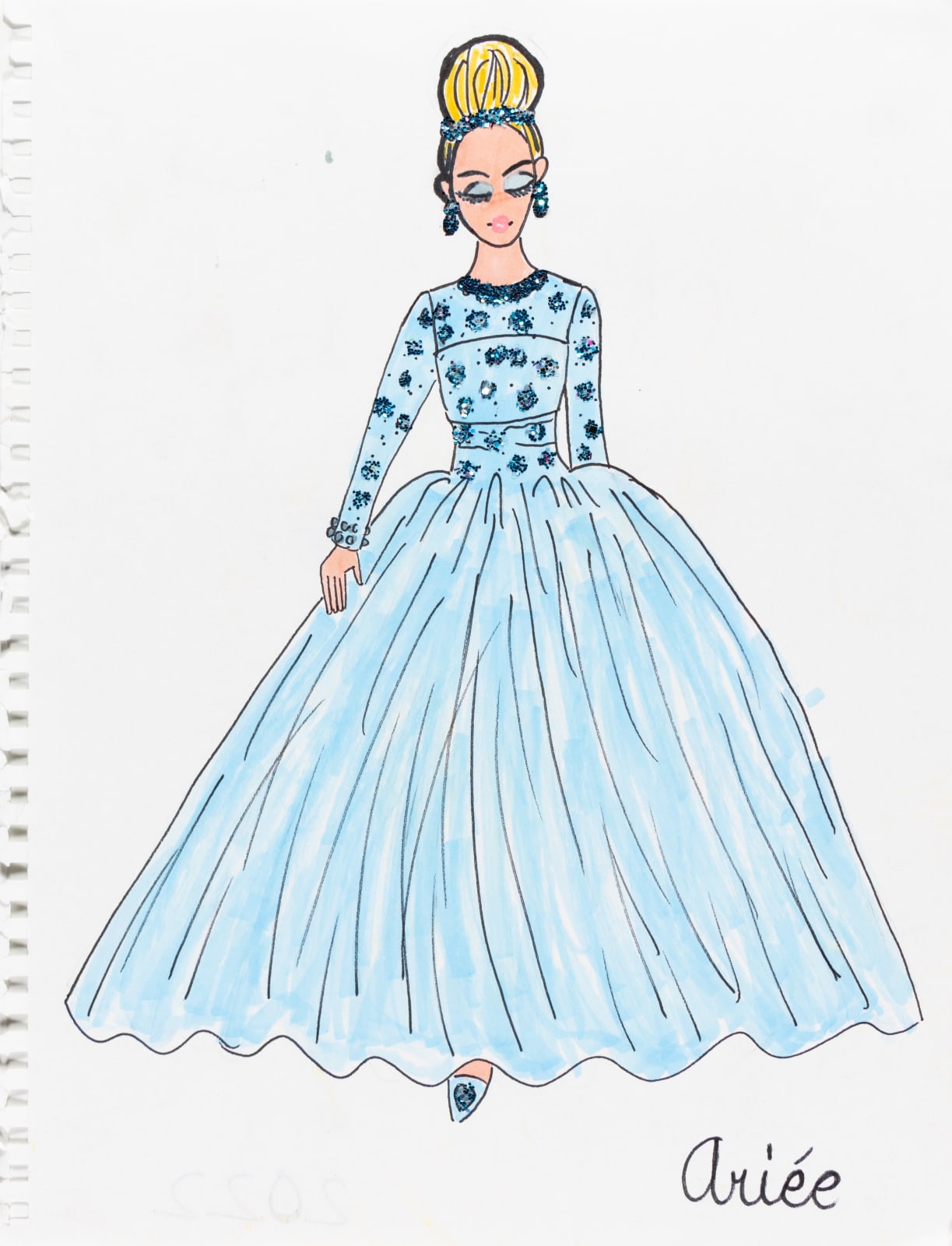 Ariée, Untitled (Cinderella) , 2022