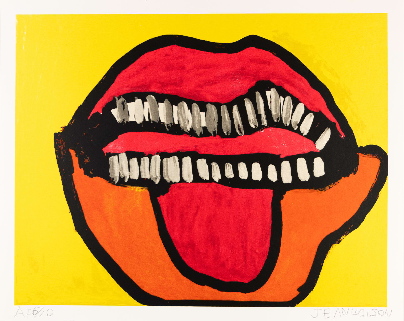 Jean Wilson, Untitled (Rolling Stones Print Portfolio), Pre-2019