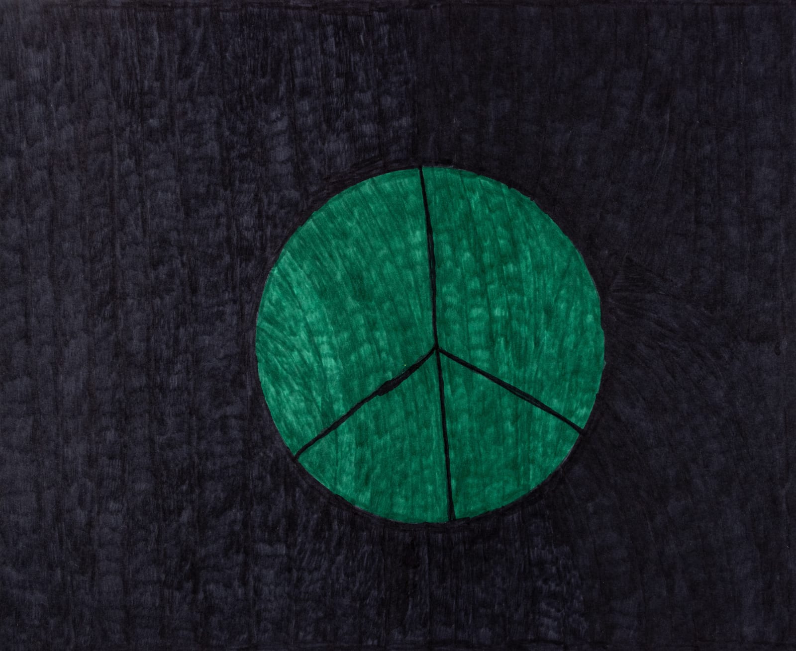 Bill Lilly, Peace Sign, 2022