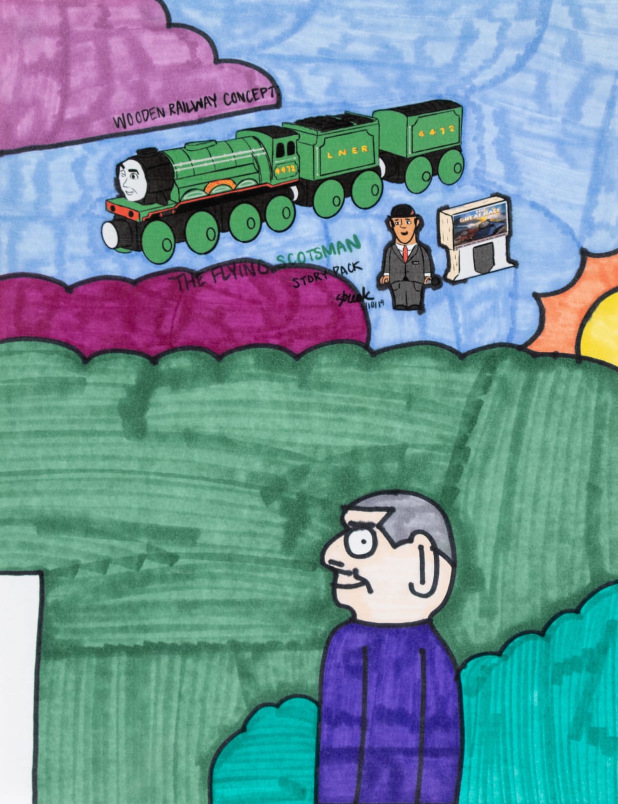 Noel Herrera, Flying Scotsman Noel Pictures Toy Thomas, 2025