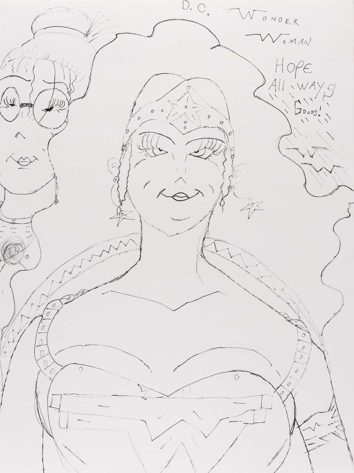 Vontrell Nunn, D.C. Wonder Woman - Hope All Ways Goods, 2024
