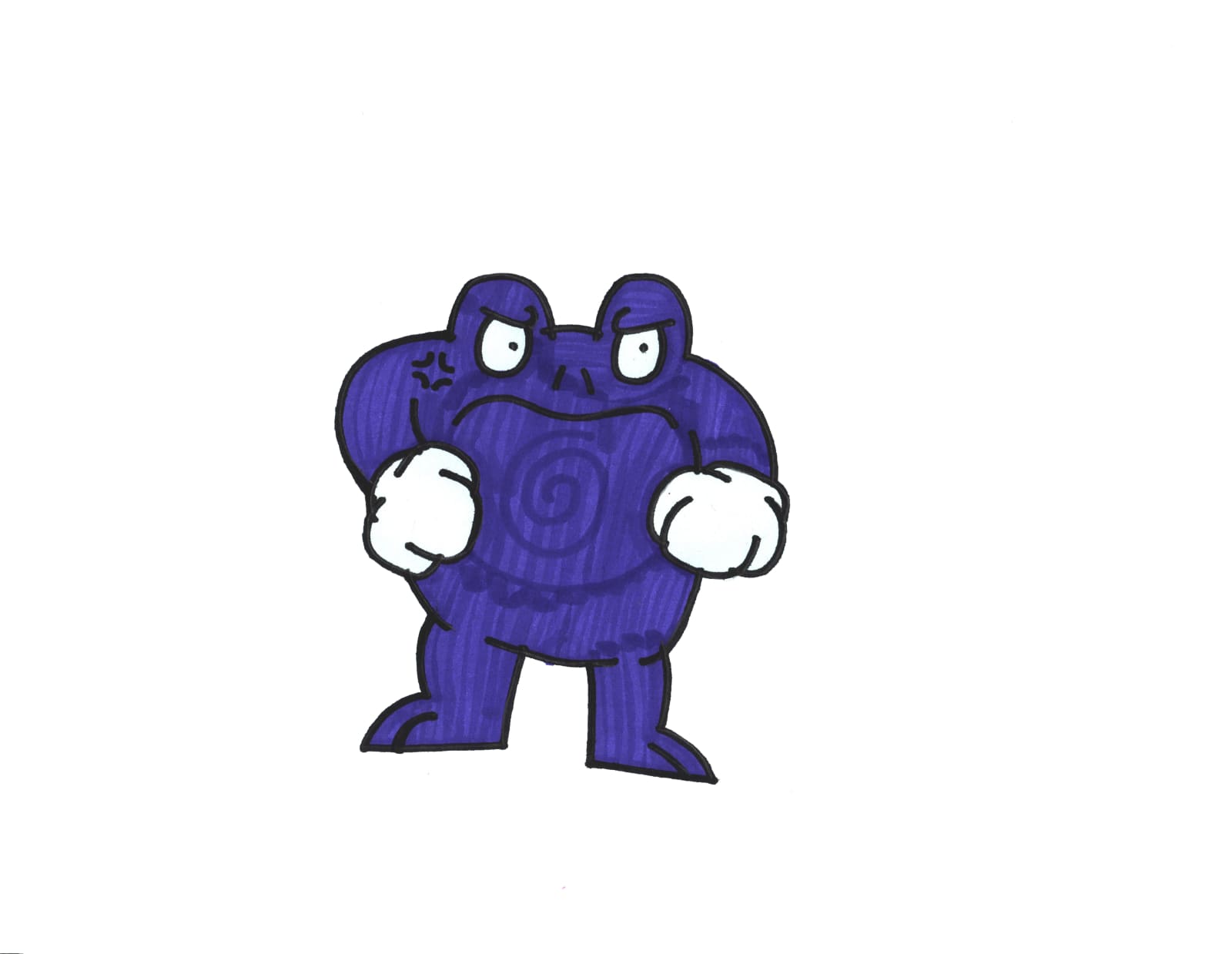 Noel Herrera, Untitled (Poliwrath), 2022