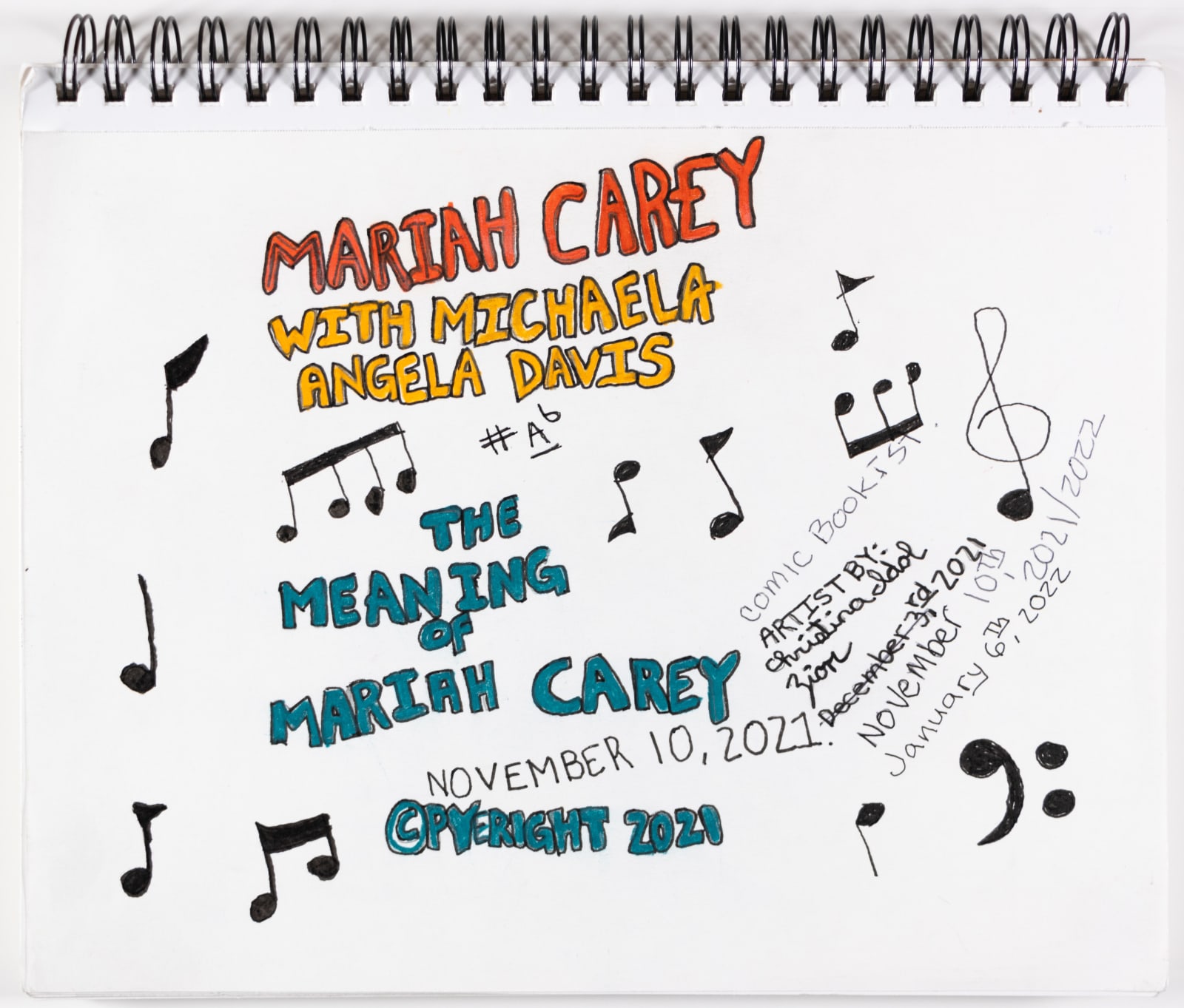 Christina Zion, Mariah Carey With Michaela Angela Davis: The Meaning of Mariah Carey, 2021