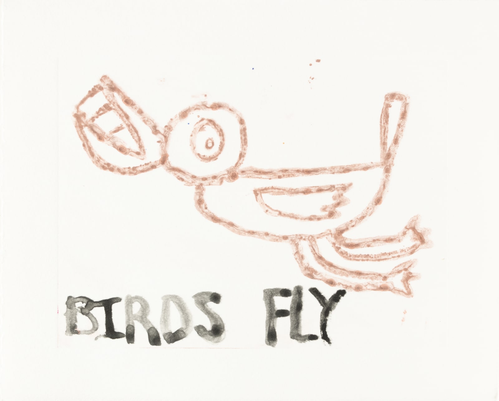 Alex Scott, Untitled (Birds Fly), 2024