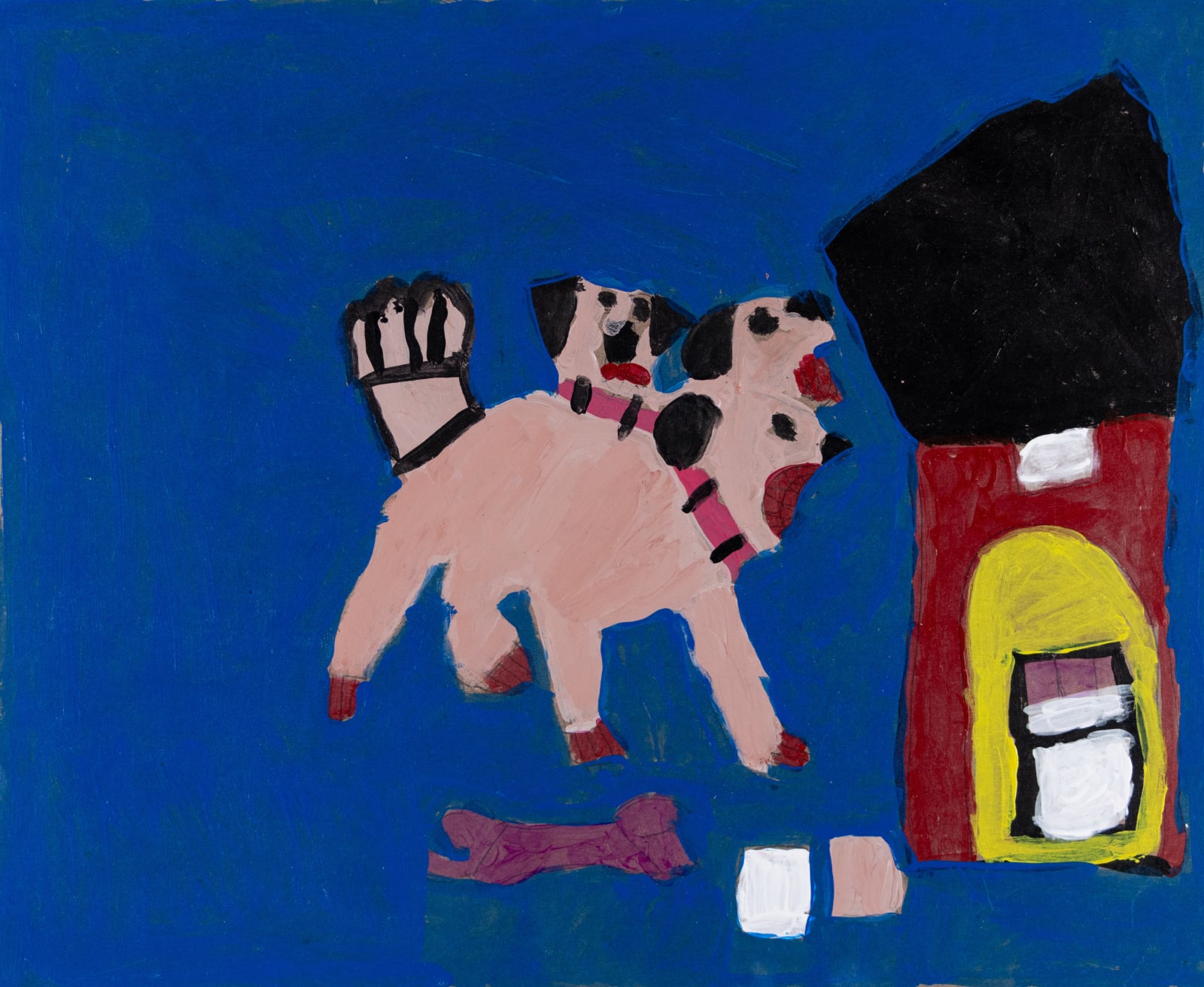 Jean Wilson, Three Headed Dog, 2022