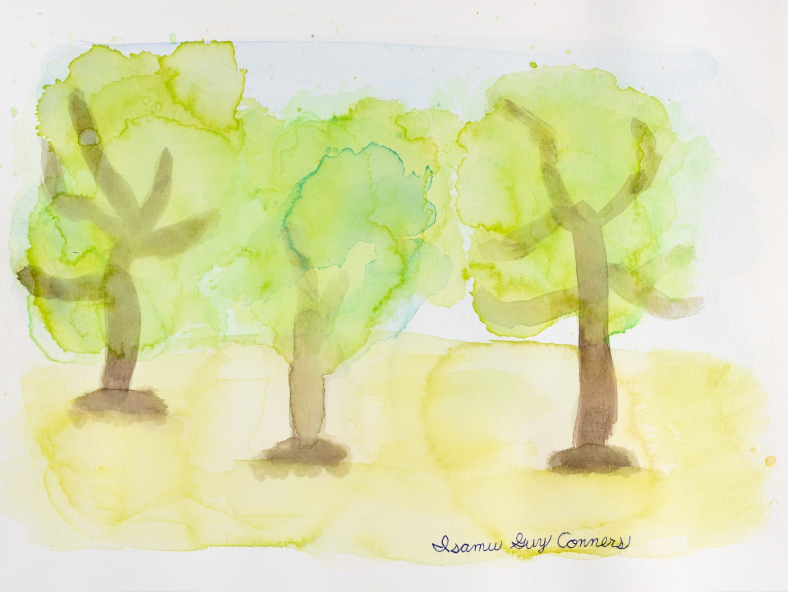 Isamu Guy Conners, Trees, 2023