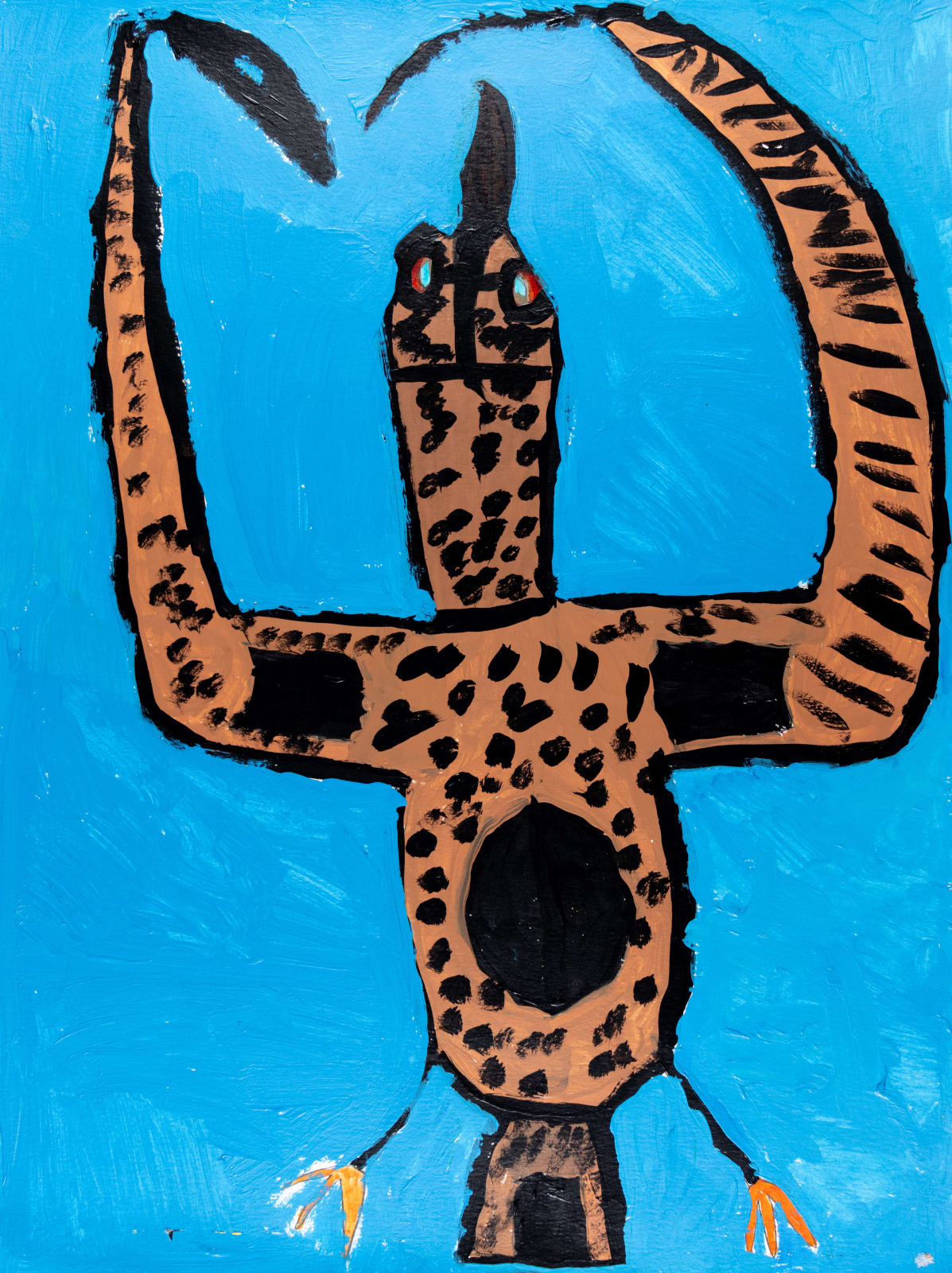 Jean Wilson, Mad Walrus Jumping in the Water, 2017
