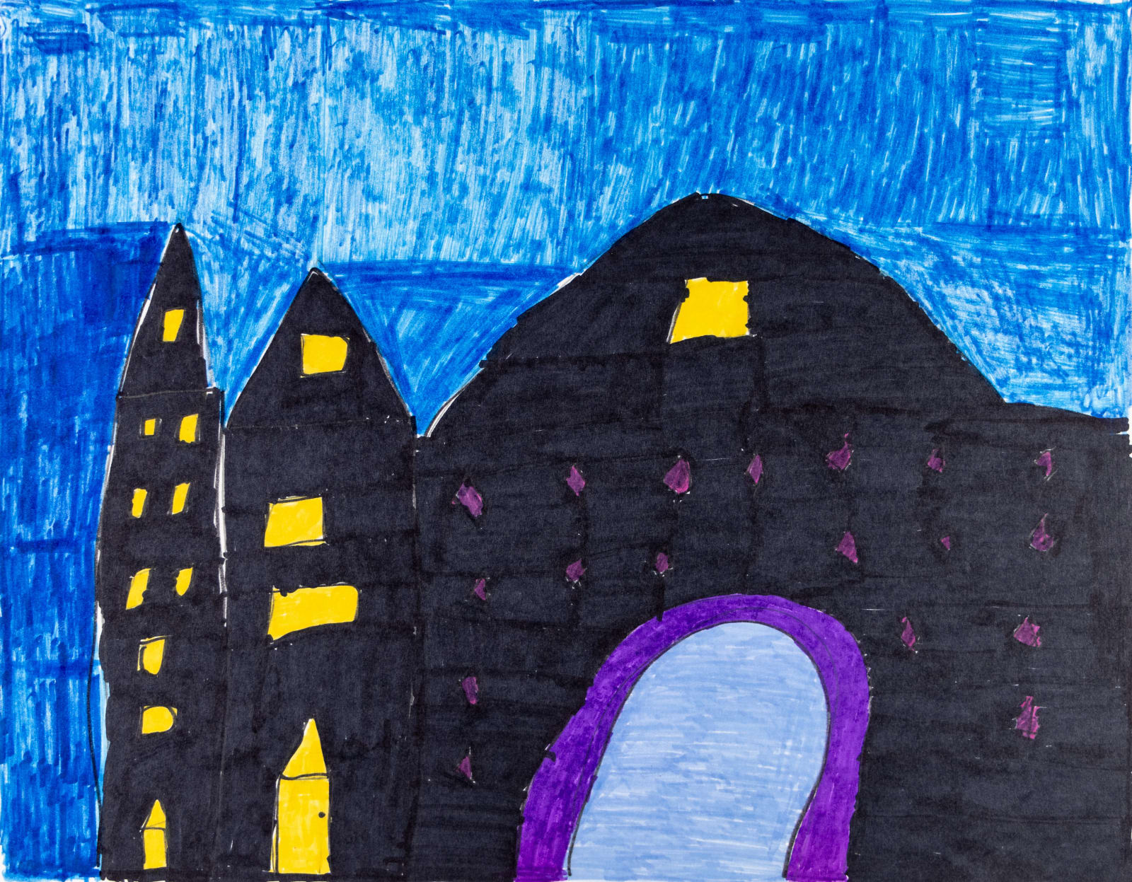 Maria Vanik, Witch Castle House, n.d.